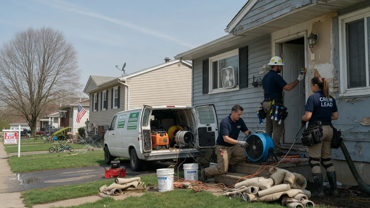 Flood Cleanup in Tustin, MI near me